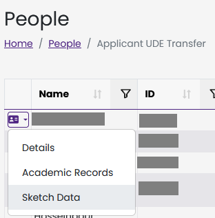 Sketch Data link
